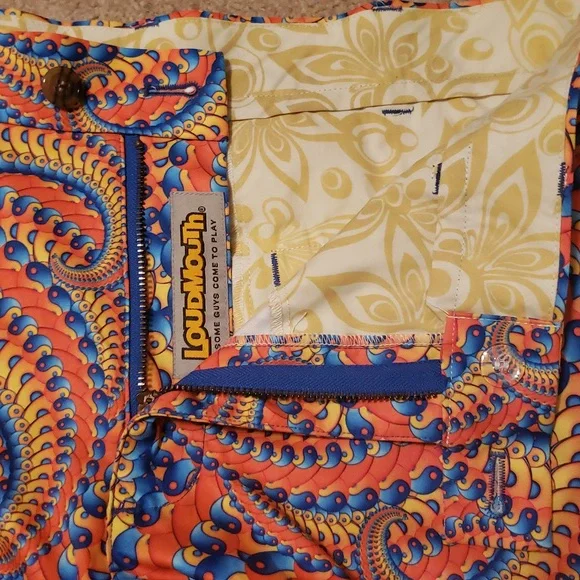 Loudmouth Men's Serpentine StretchTech Golf Shorts - Picture 5 of 15